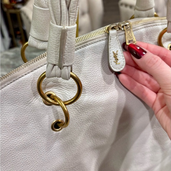 AUTHENTIC Yves Saint Laurent Leather Bag - Picture 3 of 16